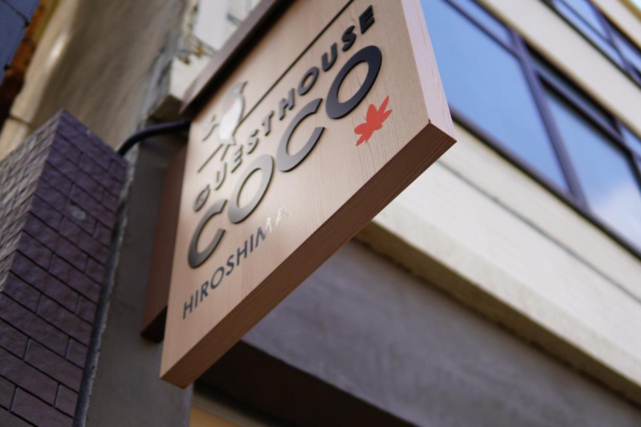 Guesthouse Coco Hiroshima Exterior foto